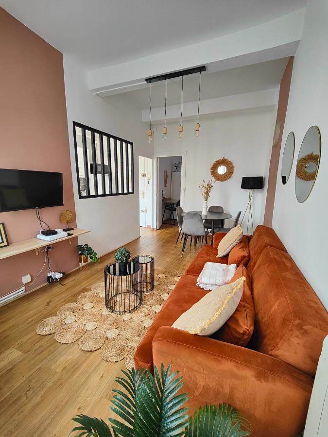 בזייה Charmant T2 Atypique, Renove, Confortable מראה חיצוני תמונה